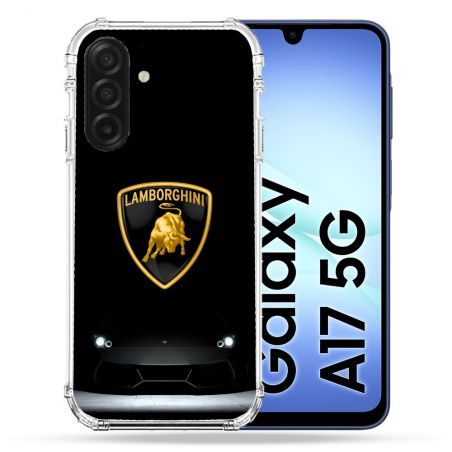 Coque Renforcée Pour Samsung Galaxy A17 5G Lamborghini Noir
