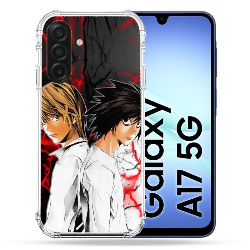 Coque Renforcée Pour Samsung Galaxy A17 5G Manga Death Note Duo