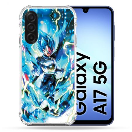 Coque Renforcée Pour Samsung Galaxy A17 5G Manga Dragon Ball Vegeta Bleu