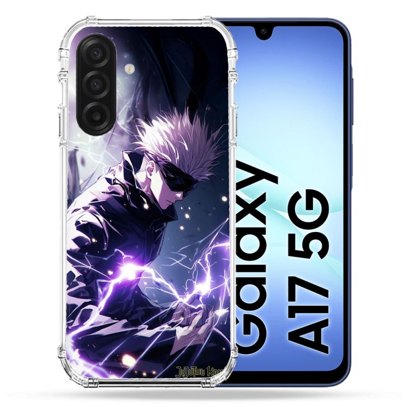 Coque Renforcée Pour Samsung Galaxy A17 5G Manga Jujutsu Kaisen Gojo Saturo