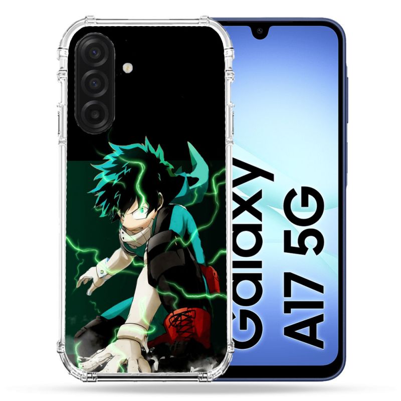 Coque Renforcée Pour Samsung Galaxy A17 5G Manga My Hero Academia Deku
