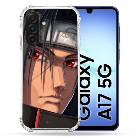 Coque Renforcée Pour Samsung Galaxy A17 5G Manga Naruto Itachi Visage