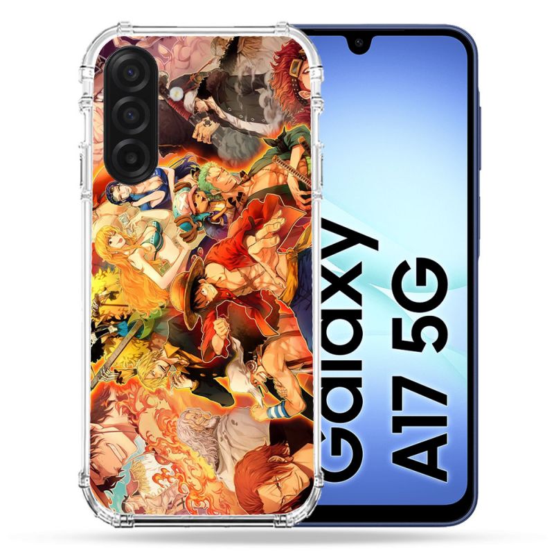 Coque Renforcée Pour Samsung Galaxy A17 5G Manga One Piece Nakama