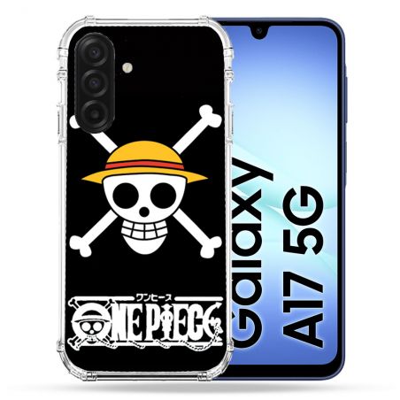 Coque Renforcée Pour Samsung Galaxy A17 5G Manga One Piece Tete de Mort