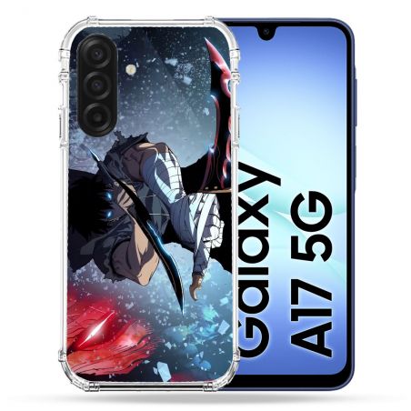 Coque Renforcée Pour Samsung Galaxy A17 5G Manga Solo Leveling Sung Epee