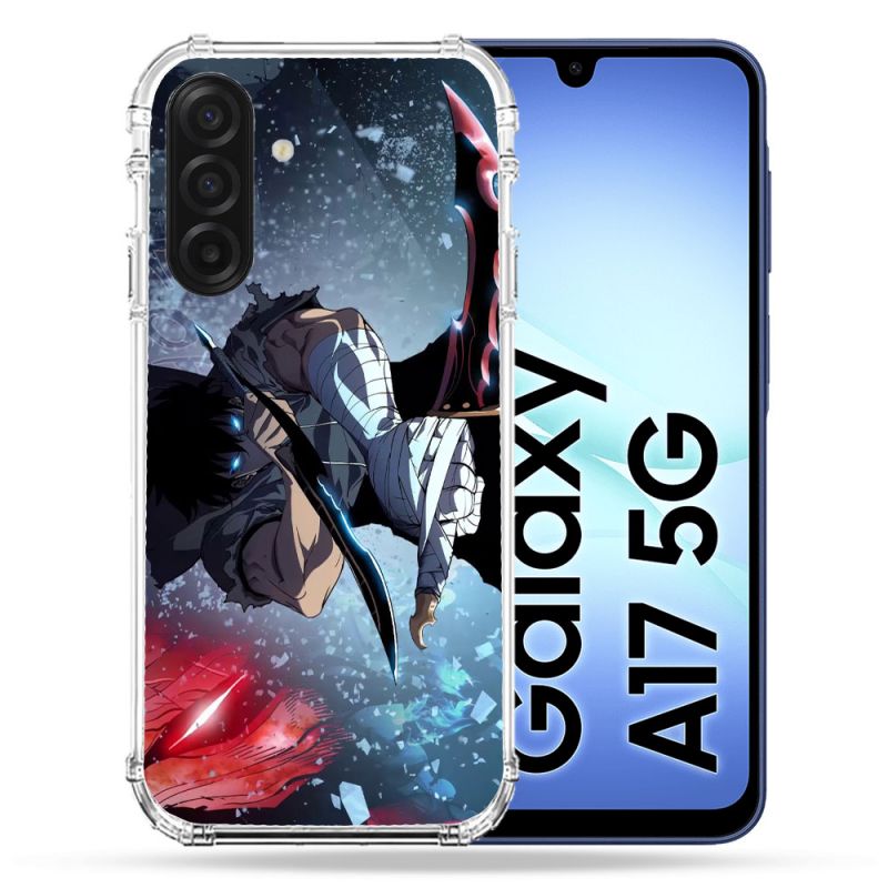 Coque Renforcée Pour Samsung Galaxy A17 5G Manga Solo Leveling Sung Epee