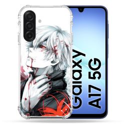 Coque Renforcée Pour Samsung Galaxy A17 5G Manga Tokyo Ghoul Kaneki Blanc