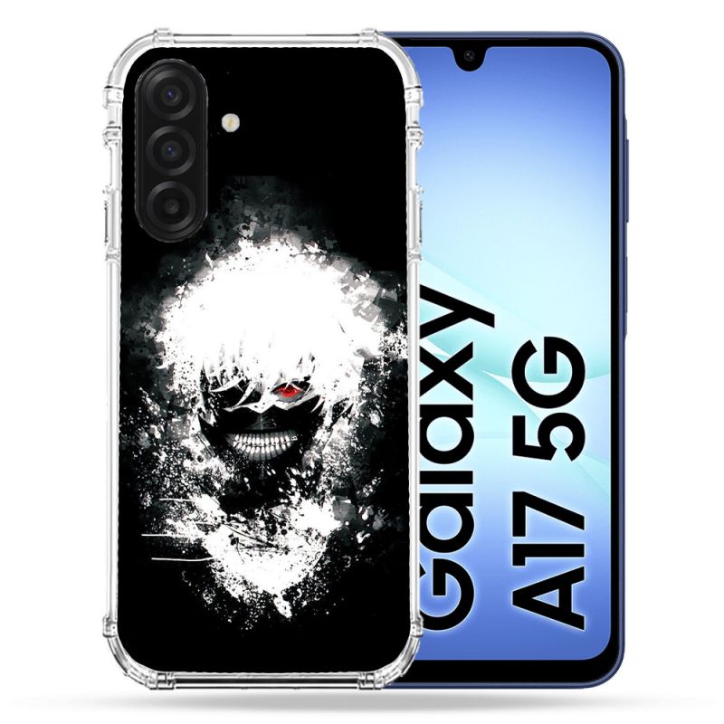 Coque Renforcée Pour Samsung Galaxy A17 5G Manga Tokyo Ghoul Kaneki Tag