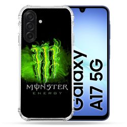 Coque Renforcée Pour Samsung Galaxy A17 5G Monster Energy Vert