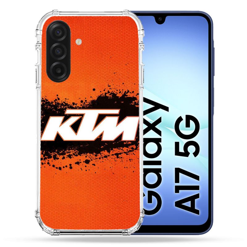 Coque Renforcée Pour Samsung Galaxy A17 5G Moto KTM
