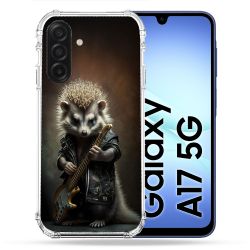 Coque Renforcée Pour Samsung Galaxy A17 5G Musique Rock Herisson