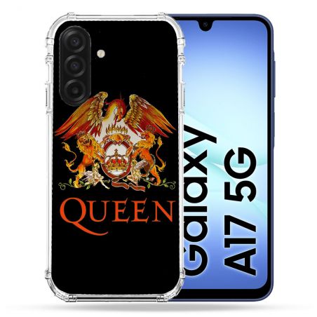 Coque Renforcée Pour Samsung Galaxy A17 5G Musique Rock Queen