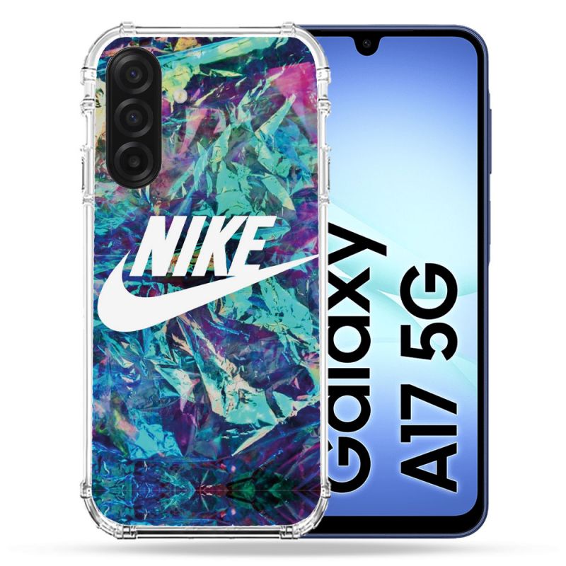 Coque Renforcée Pour Samsung Galaxy A17 5G Nike Turquoise