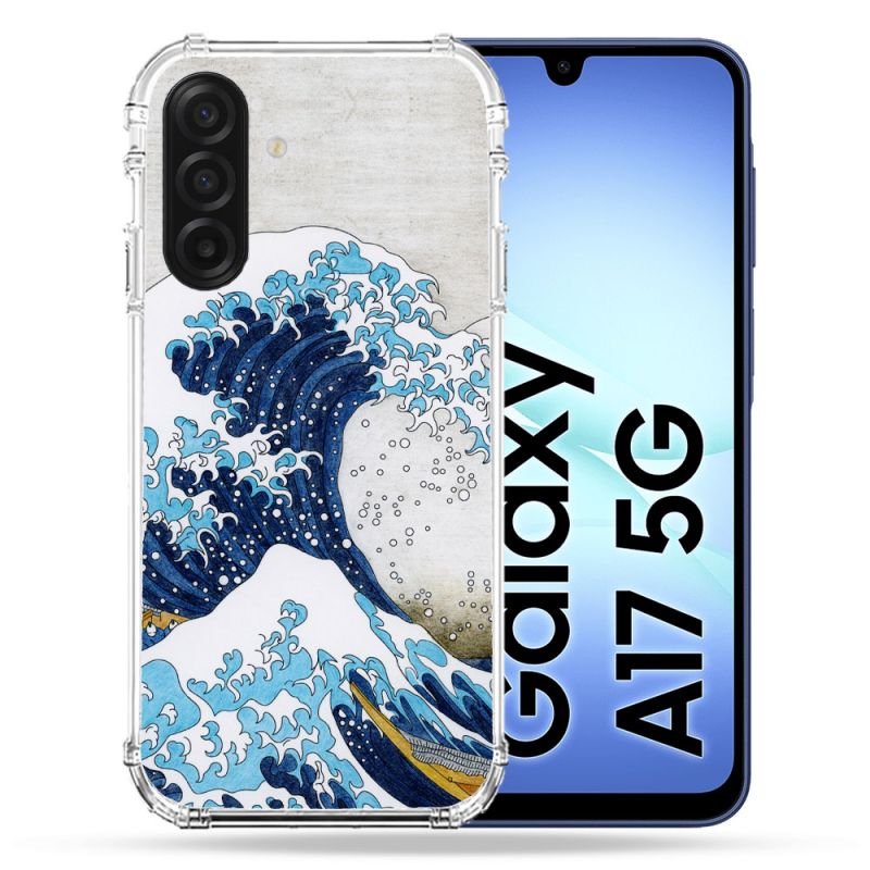 Coque Renforcée Pour Samsung Galaxy A17 5G Peinture La Grande Vague