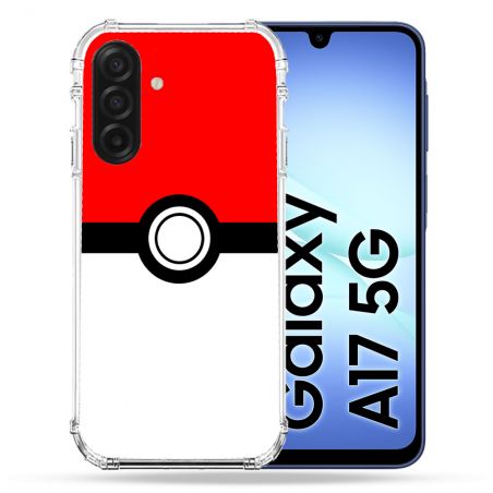 Coque Renforcée Pour Samsung Galaxy A17 5G Pokemon Pokeball