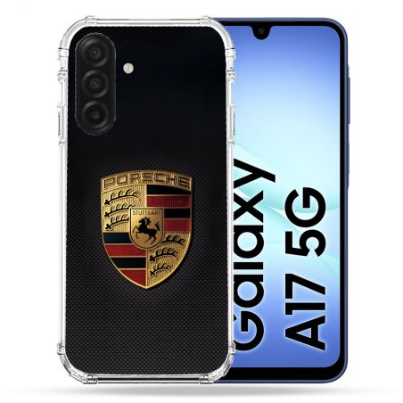 Coque Renforcée Pour Samsung Galaxy A17 5G Porsche Carbone