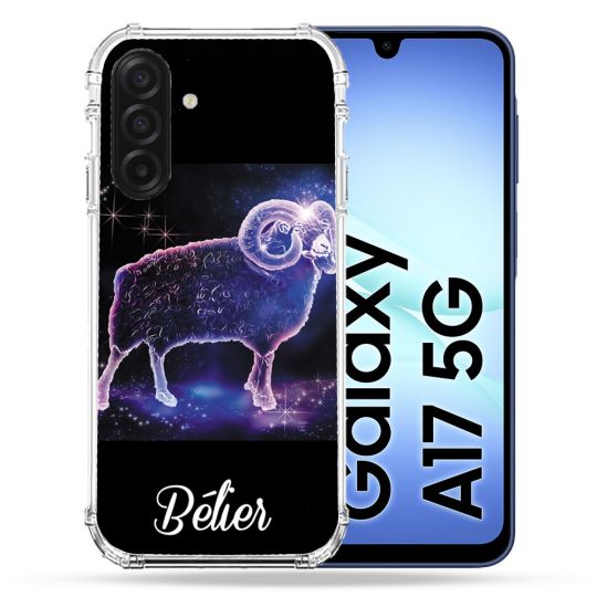 Coque Renforcée Pour Samsung Galaxy A17 5G Signe Zodiaque 2 Bélier