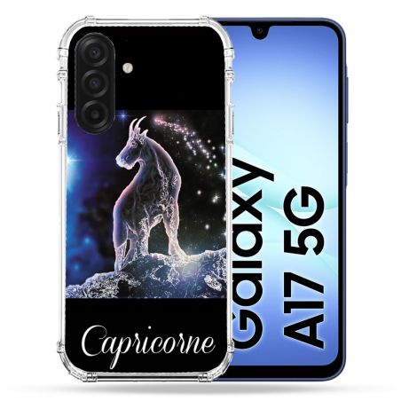 Coque Renforcée Pour Samsung Galaxy A17 5G Signe Zodiaque 2 Capricorne