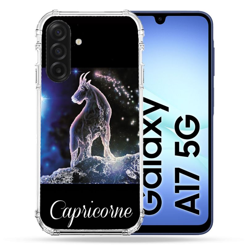 Coque Renforcée Pour Samsung Galaxy A17 5G Signe Zodiaque 2 Capricorne