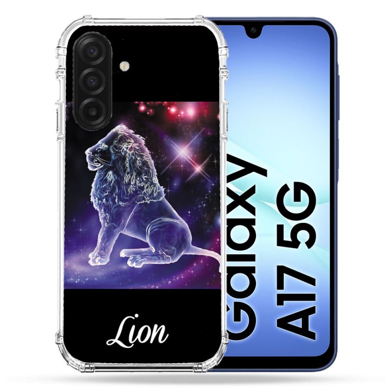 Coque Renforcée Pour Samsung Galaxy A17 5G Signe Zodiaque 2 Lion