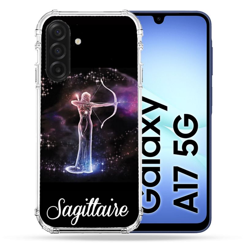 Coque Renforcée Pour Samsung Galaxy A17 5G Signe Zodiaque 2 Sagittaire