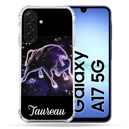 Coque Renforcée Pour Samsung Galaxy A17 5G Signe Zodiaque 2 Taureau