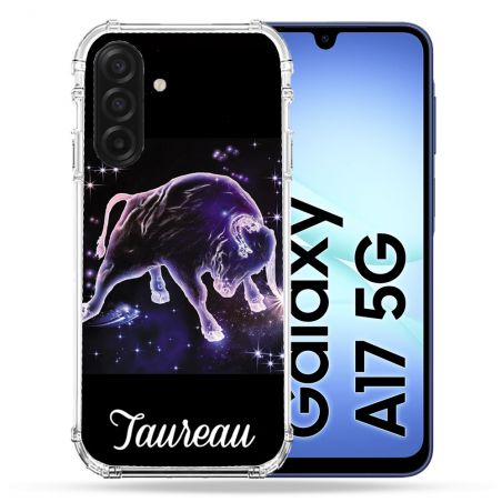 Coque Renforcée Pour Samsung Galaxy A17 5G Signe Zodiaque 2 Taureau