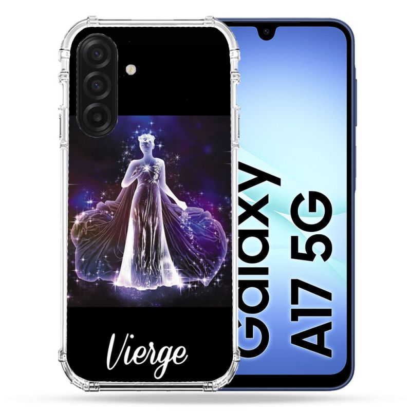 Coque Renforcée Pour Samsung Galaxy A17 5G Signe Zodiaque 2 Vierge