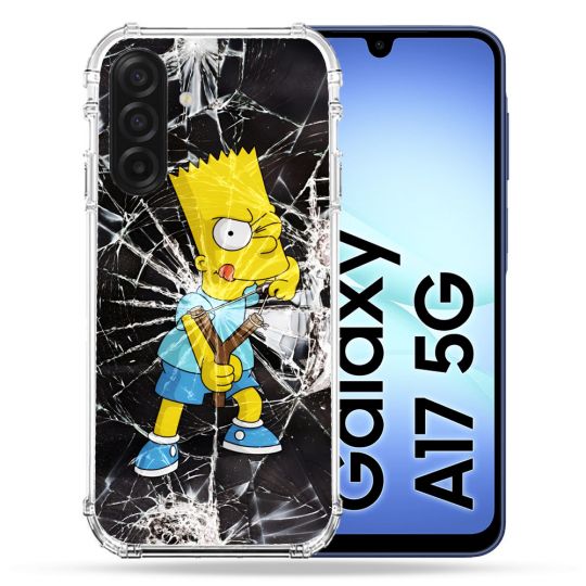 Coque Renforcée Pour Samsung Galaxy A17 5G Simpson Bart