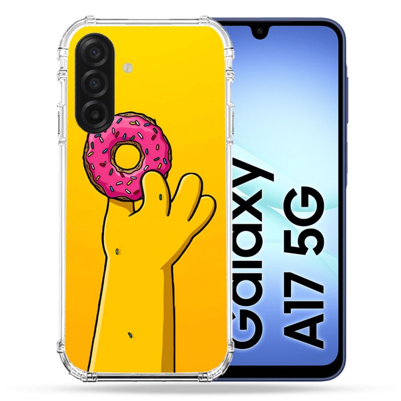 Coque Renforcée Pour Samsung Galaxy A17 5G Simpson Donuts