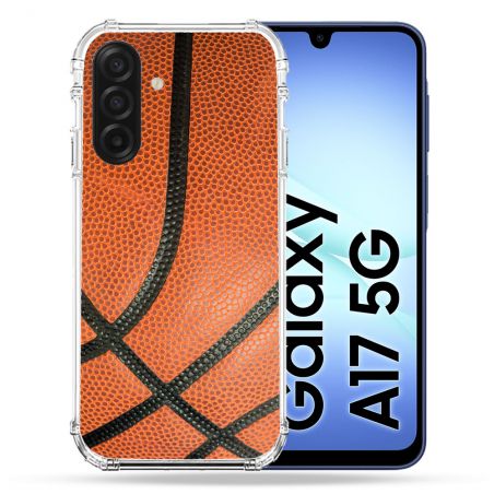Coque Renforcée Pour Samsung Galaxy A17 5G Sport Ballon Basket