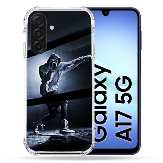 Coque Renforcée Pour Samsung Galaxy A17 5G Sport Boxe Poing
