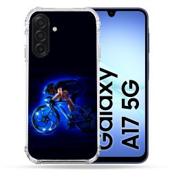 Coque Renforcée Pour Samsung Galaxy A17 5G Sport Cyclisme Bleu