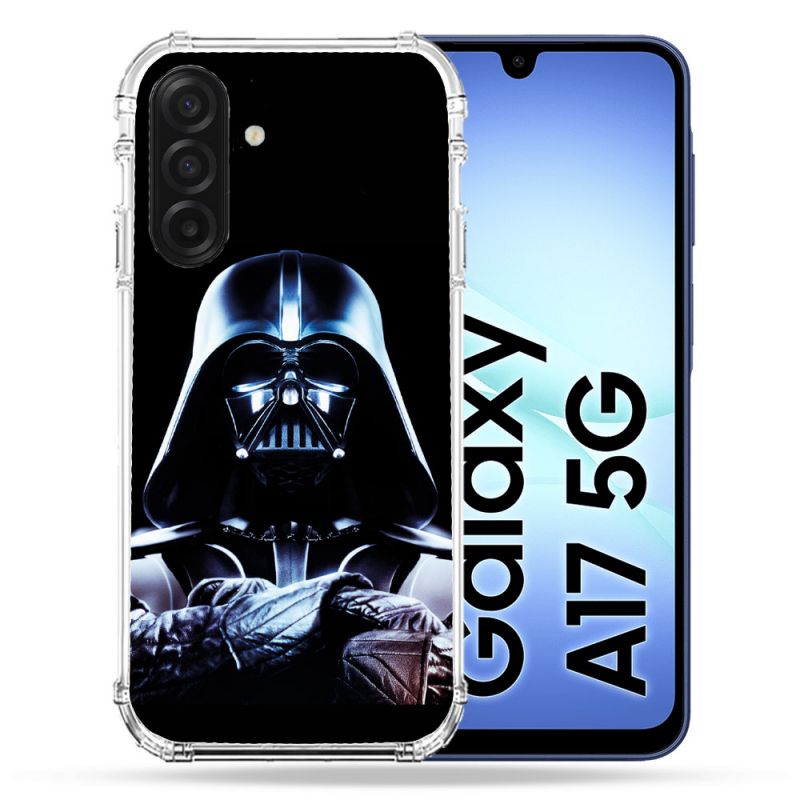 Coque Renforcée Pour Samsung Galaxy A17 5G Star Wars - Dark Vador Noir