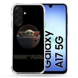 Coque Renforcée Pour Samsung Galaxy A17 5G Star Wars - Yoda bebe noir