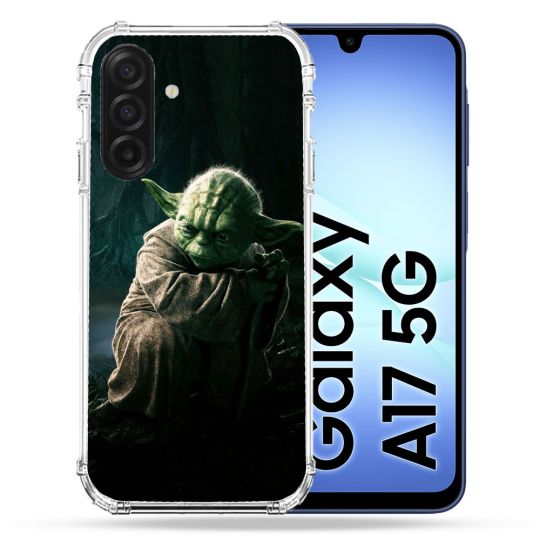 Coque Renforcée Pour Samsung Galaxy A17 5G Star Wars - Yoda sombre