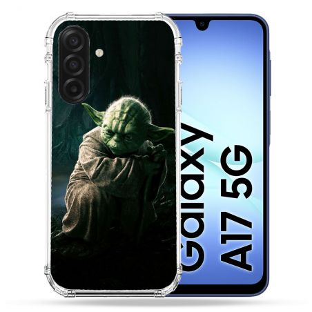 Coque Renforcée Pour Samsung Galaxy A17 5G Star Wars - Yoda sombre
