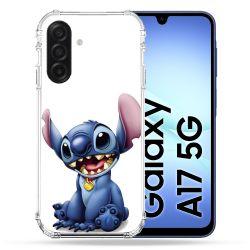 Coque Renforcée Pour Samsung Galaxy A17 5G Stitch Blanc