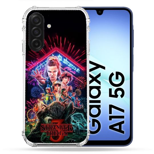 Coque Renforcée Pour Samsung Galaxy A17 5G Stranger Things Affiche 3