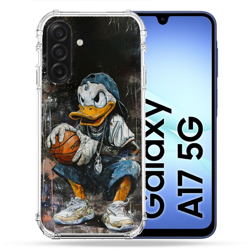 Coque Renforcée Pour Samsung Galaxy A17 5G Street Art Donald Duck