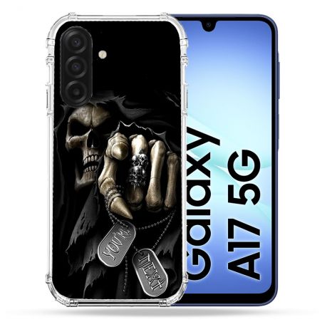 Coque Renforcée Pour Samsung Galaxy A17 5G Tete de Mort Your Next