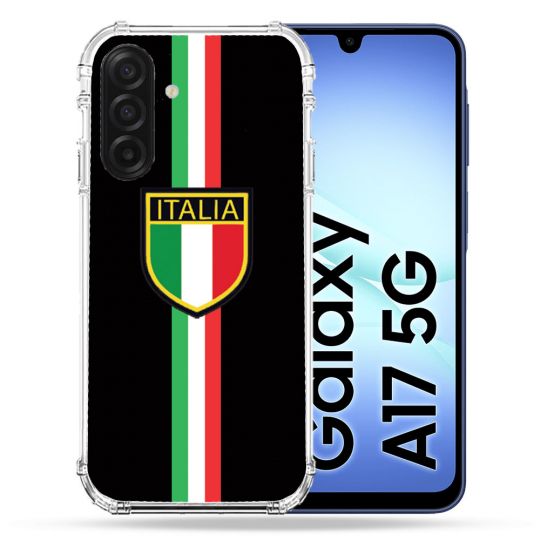 Coque Renforcée Pour Samsung Galaxy A17 5G Voyage Italie 3 Noir