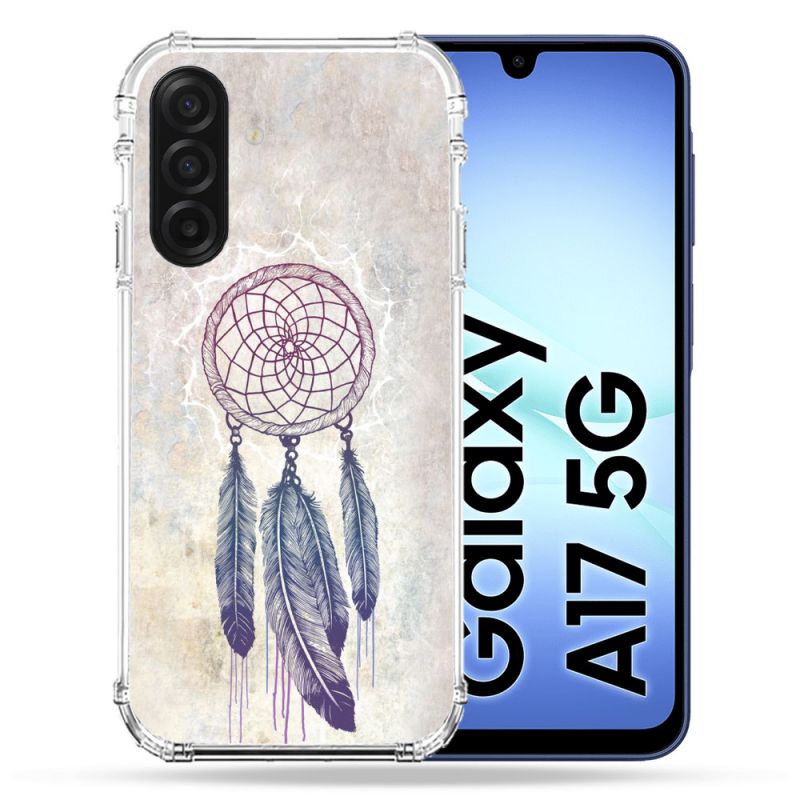 Coque Renforcée Pour Samsung Galaxy A17 5G Zen Attrape Reve Blanc