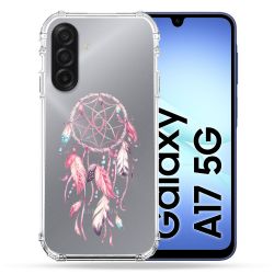 Coque Renforcée Transparente Pour Samsung Galaxy A17 5G Attrape Reve Rose