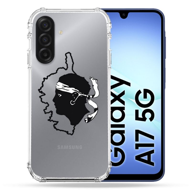 Coque Renforcée Transparente Pour Samsung Galaxy A17 5G Corse