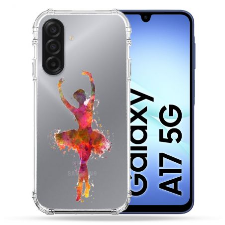 Coque Renforcée Transparente Pour Samsung Galaxy A17 5G Danseuse etoile
