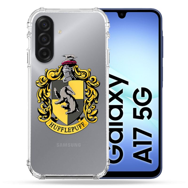 Coque Renforcée Transparente Pour Samsung Galaxy A17 5G Harry Potter Hufflepuff