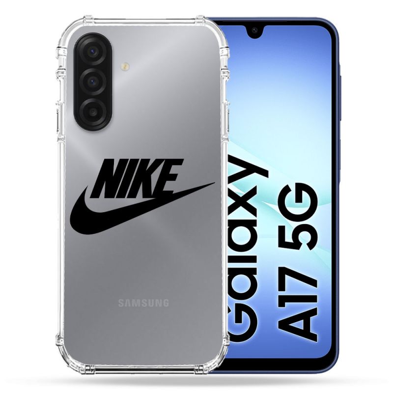 Coque Renforcée Transparente Pour Samsung Galaxy A17 5G Nike