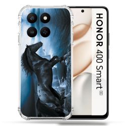 Coque Renforcée Pour Honor 400 Smart 5G Animal Cheval Noir