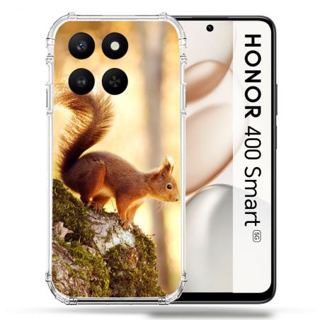 Coque Renforcée Pour Honor 400 Smart 5G Animal Ecureuil Bois